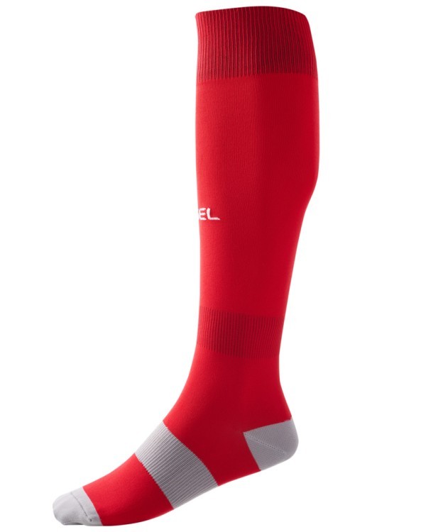 Гетры футбольные JÖGEL CAMP BASIC SOCKS, красный/серый/белый (2076919) Гетры футбольные JÖGEL CAMP BASIC SOCKS, красный/серый/белый (2076919)