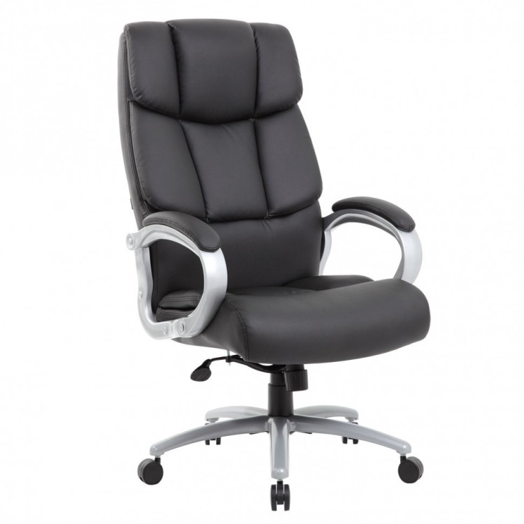 Кресло руководителя Brabix Premium Blocks HD-008 до 200 кг экокожа черное 531944 (1) (84636)