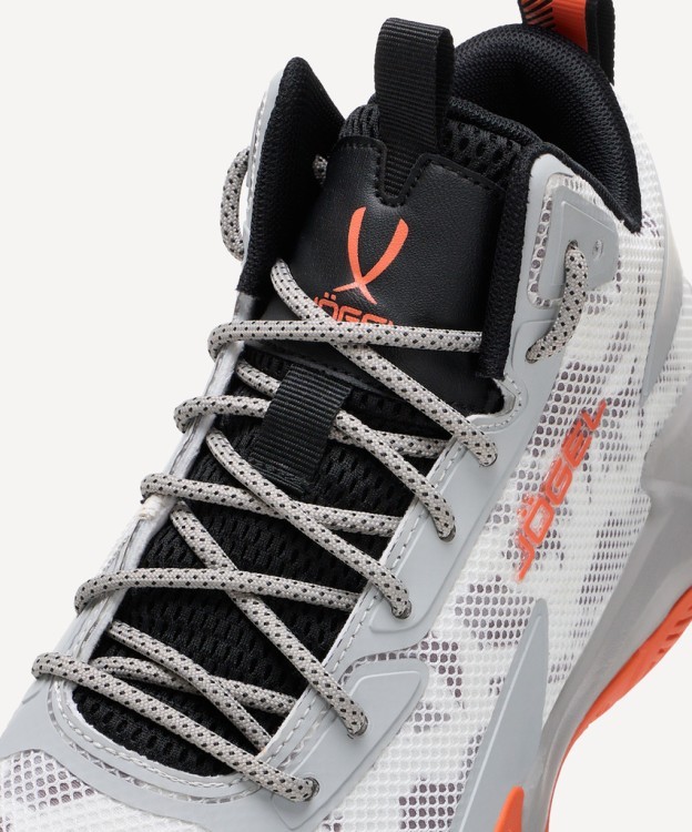 Кроссовки баскетбольные JÖGEL Playmaker, серый/оранжевый (2131611)