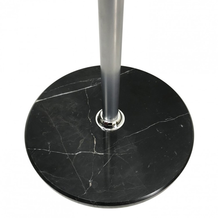 Вешалка-стойка BRABIX CR-8121 на мраморном диске металл 6+4 крючка серебристый 606437 (1) (95023)