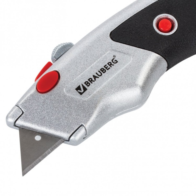 Нож канцелярский Brauberg Professional 235404 (1) (76425)