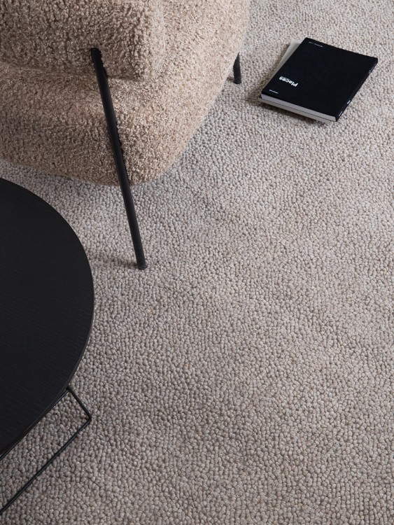 Ковер из шерсти salem серого цвета из коллекции ethnic, 60x90 см (79880)