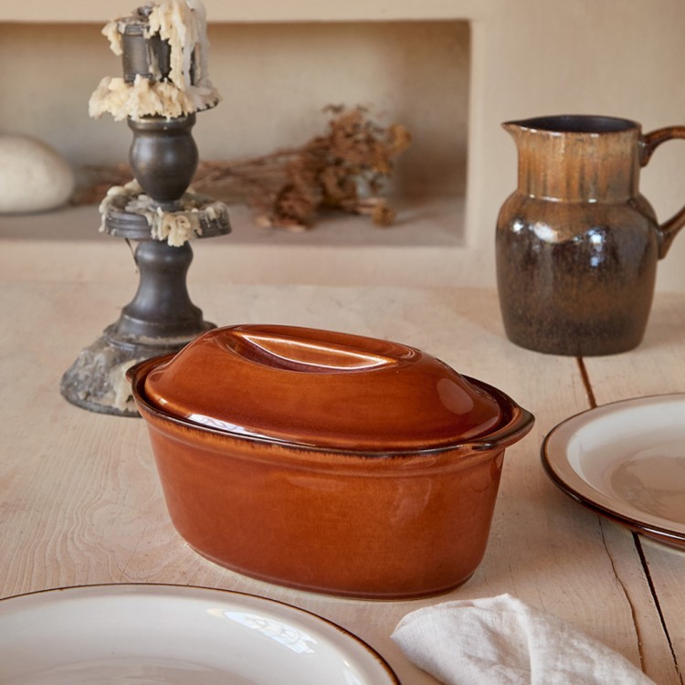 Кассероль DH251-CAR(DH251-00519U), керамика, caramel, CASAFINA BY COSTA NOVA