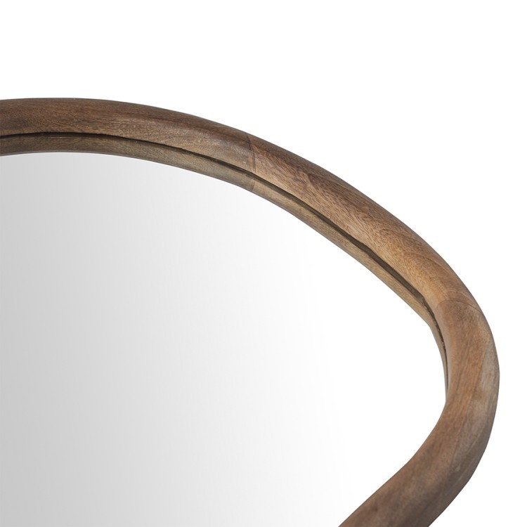 Зеркало настенное torhill, 64х99 см, коричневое (76191)