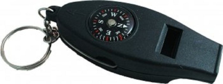 Компас-свисток (термометр) Следопыт с карабином PF-TCP-09 (54747)