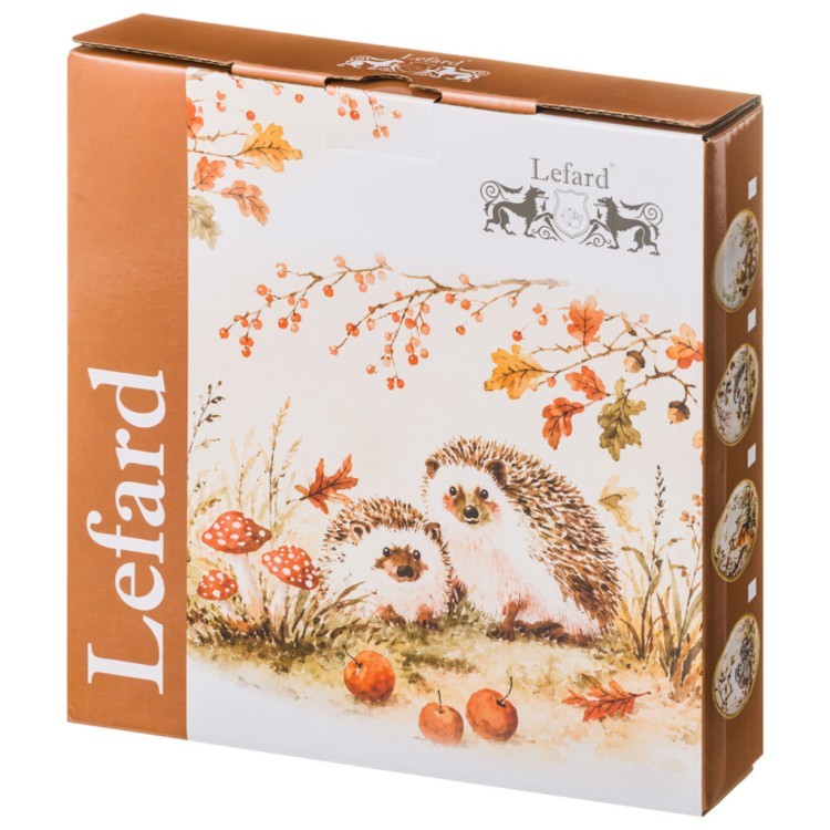 Тарелка закусочная lefard "forest tale" акварель природы 21,5см., разноцветный (585-130) 