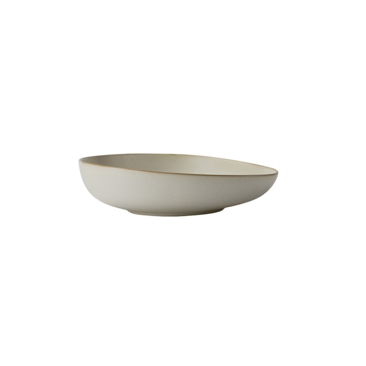 Чаша L9129-Cream, 24 см, каменная керамика, ROOMERS TABLEWARE