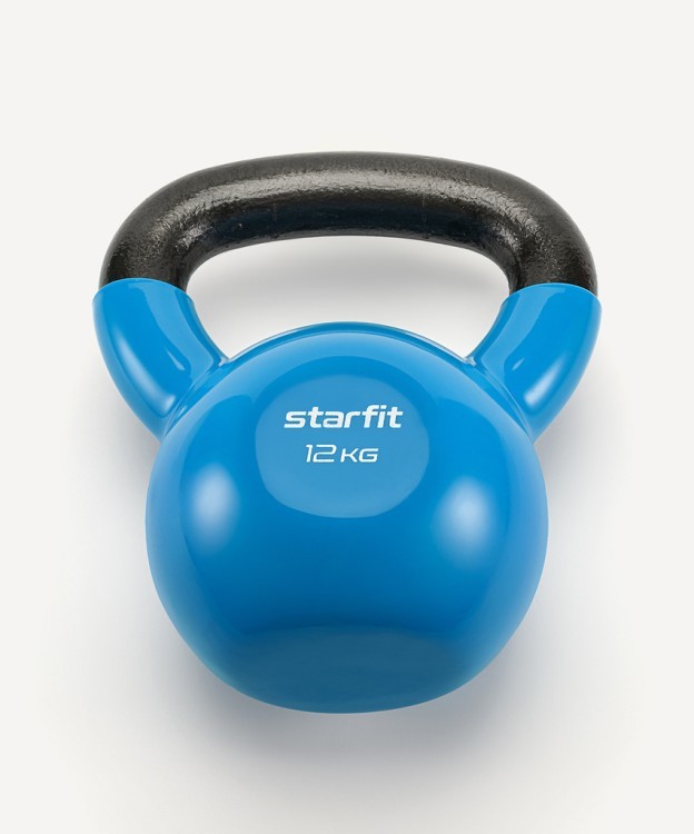 Гиря виниловая Starfit DB-401, 12 кг, синий (2103601) Гиря виниловая Starfit DB-401, 12 кг, синий (2103601)