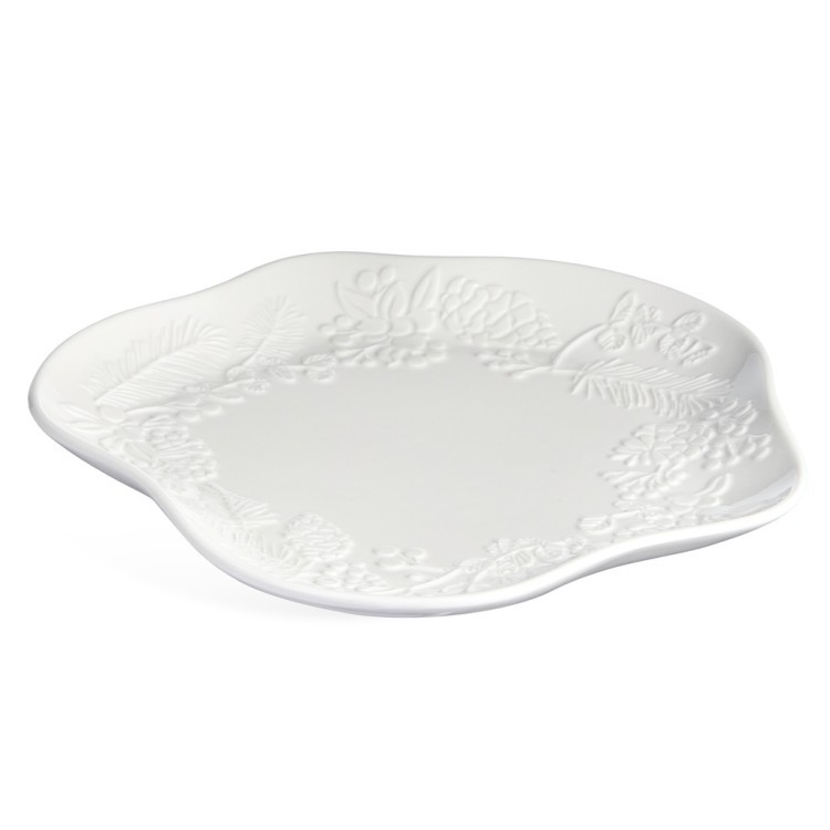 Набор фигурных тарелок закусочных lefard "celebration" 2 шт. 20,5*2 см Lefard (171-356)