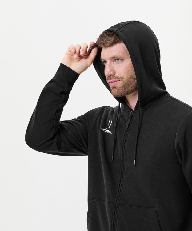 Худи на молнии ESSENTIAL Cotton Zip Hoodie, черный (2115320) Худи на молнии ESSENTIAL Cotton Zip Hoodie, черный (2115320)