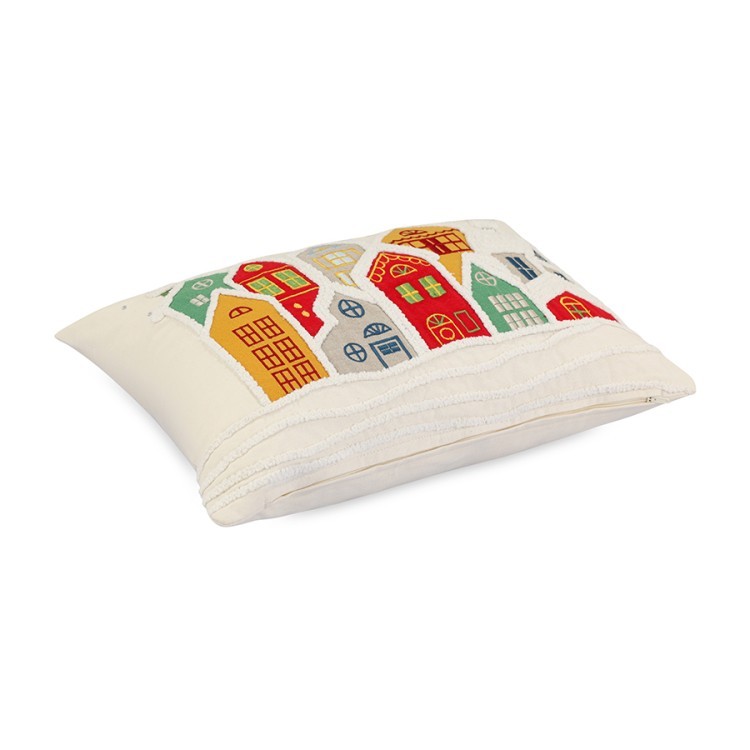 Чехол на подушку snowy village из коллекции new year essential, 30х45 см (79803)