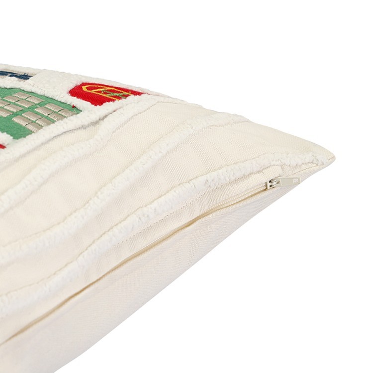 Чехол на подушку snowy village из коллекции new year essential, 30х45 см (79803)