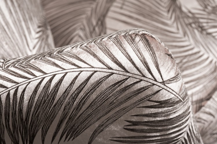 Кресло Verona вращающееся,вельвет принт листья Valdes110-BEG/бронза 70*77*80см (TT-00016552) Кресло Verona вращающееся,вельвет принт листья Valdes110-BEG/бронза 70*77*80см (TT-00016552)