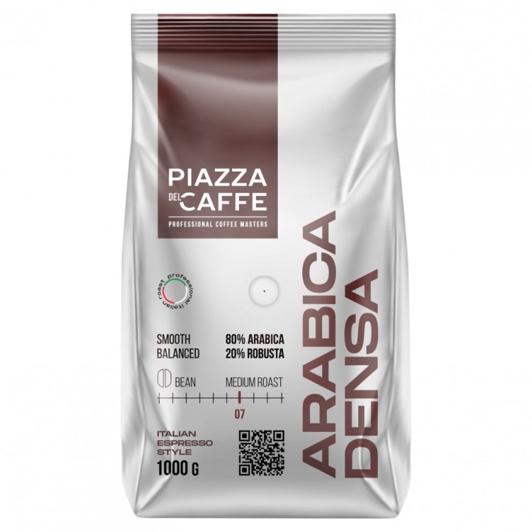 Кофе в зернах PIAZZA DEL CAFFE Arabica Densa 1 кг 1368-06 621980 (1) (96073)