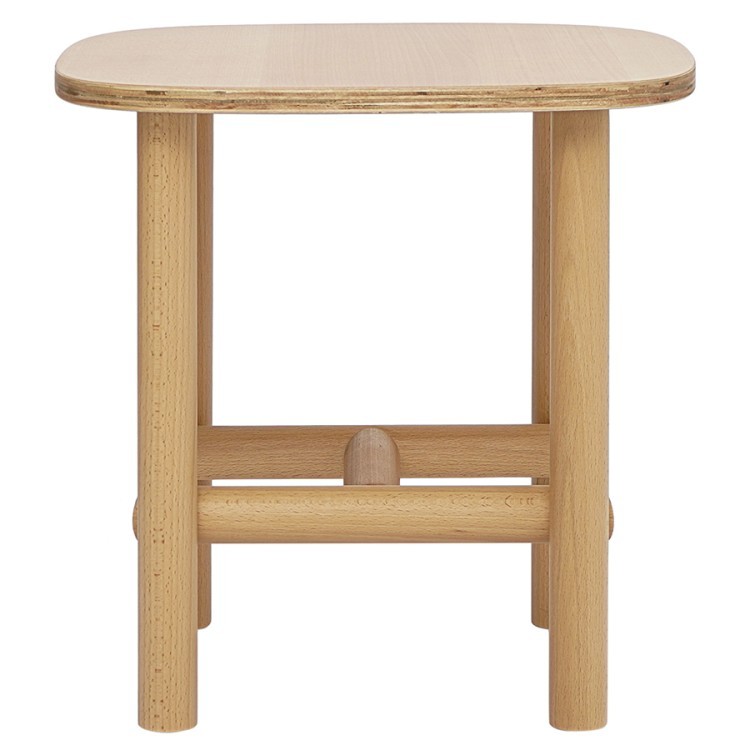 Столик ottal, 44,5х44,5х45 см, бук, бежевый (78224) Столик ottal, 44,5х44,5х45 см, бук, бежевый (78224)