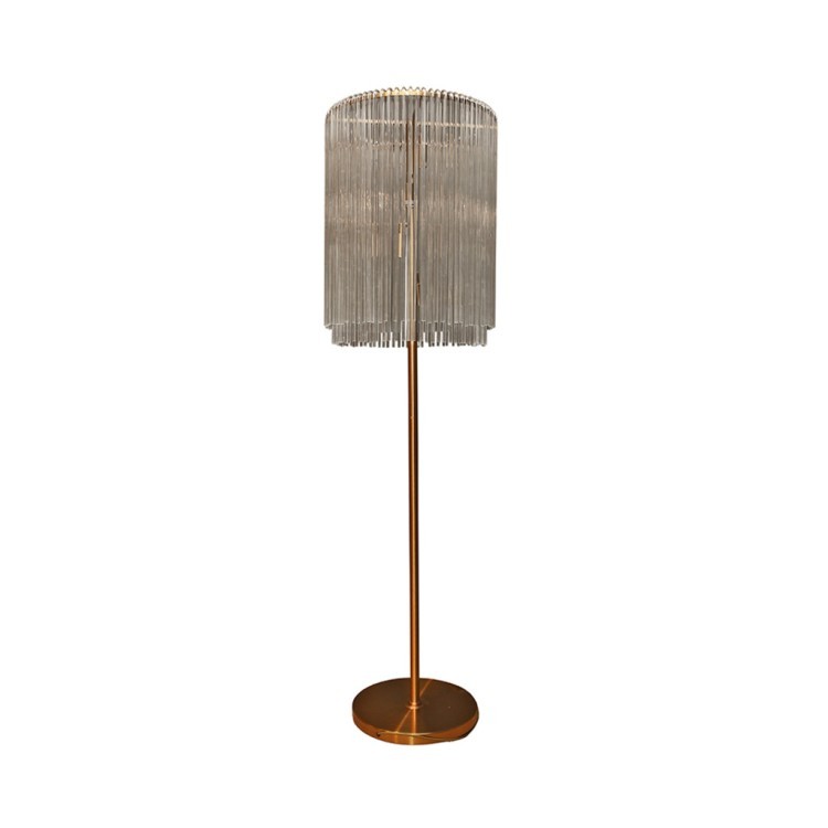 Торшер ML3449-4L, металл, стекло, Bronze, ROOMERS FURNITURE