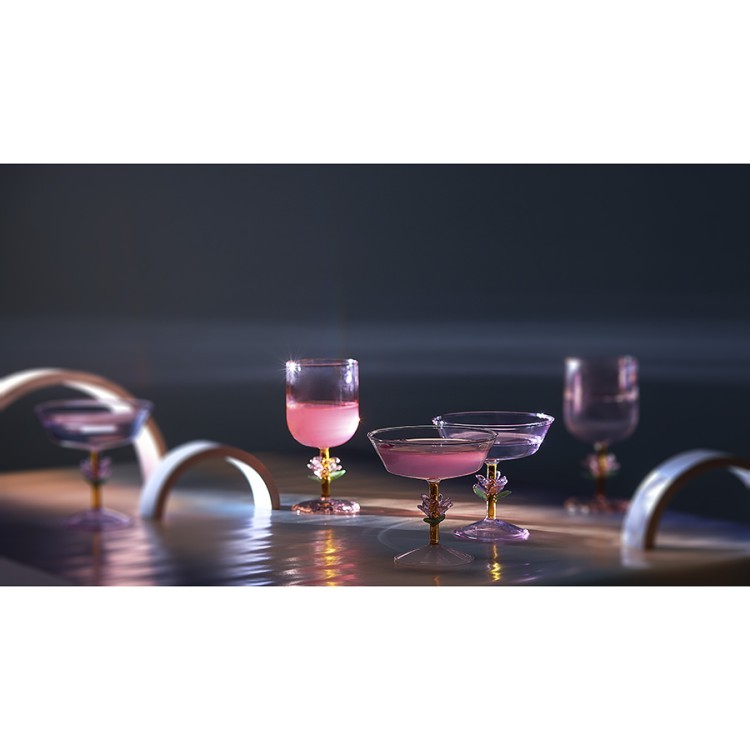 Креманка herbal, 200 мл, фиолетовая (78288)