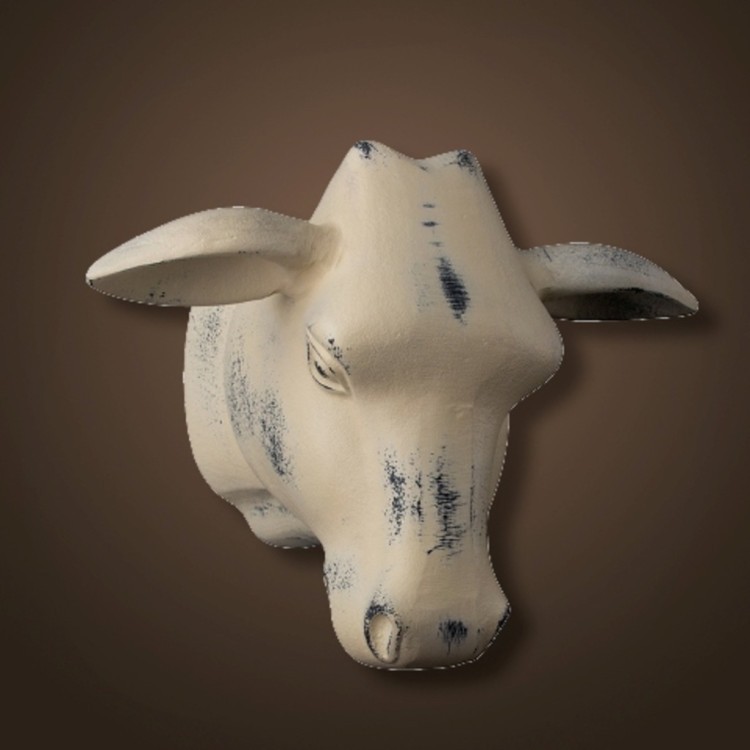 Голова быка 4094-C, металл, mixed, ROOMERS FURNITURE