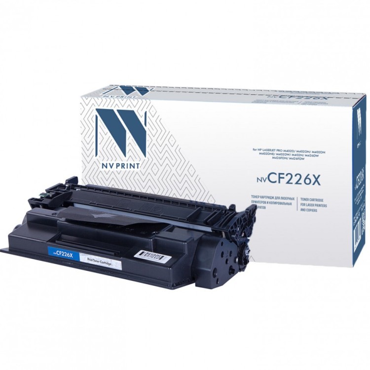 Картридж лазерный NV PRINT NV-CF226X для HP LaserJet Pro ресурс 9000 стр. 362320 (1) (90954)