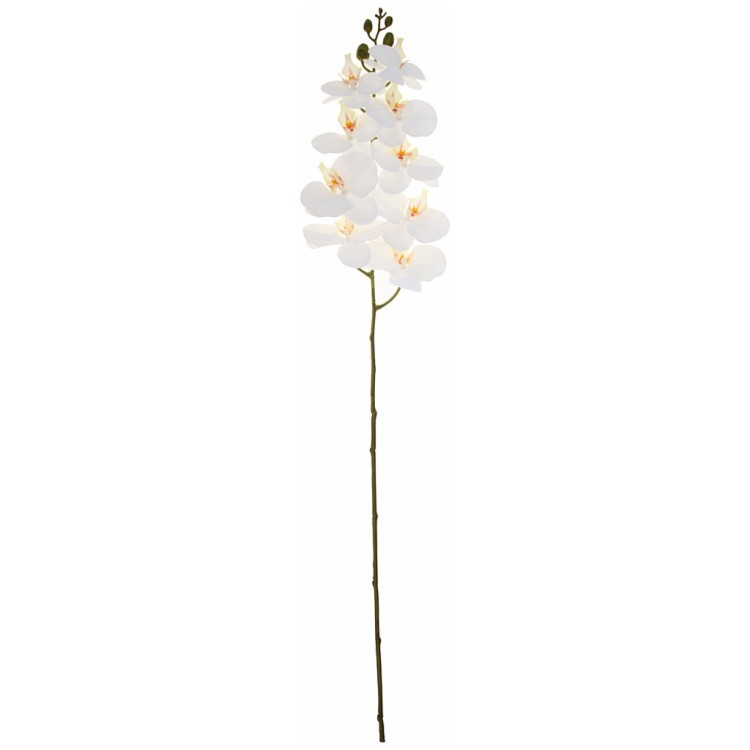 Цветок искусствнный "орхидея" высота=96см, белый Lefard (283-608)