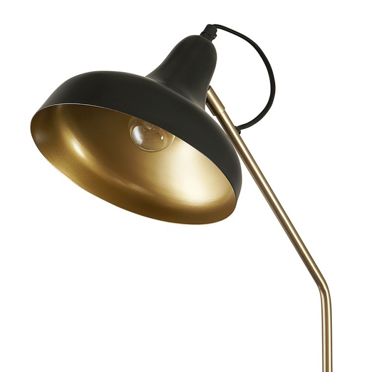 Торшер enkel sand, 165 см, золотистый/черный (76373) Торшер enkel sand, 165 см, золотистый/черный (76373)