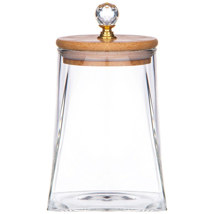 Емкость для сыпучих продуктов agness "kristall" 330 мл 7,5*7,5*10 см. цвет: прозрачный Agness (889-165) Емкость для сыпучих продуктов agness "kristall" 330 мл 7,5*7,5*10 см. цвет: прозрачный Agness (889-165)