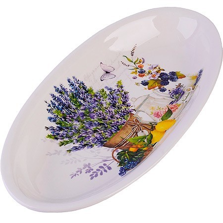 Блюдо сервировочное 28,2х14,5х3,5см Утренняя свежесть доломит LR (60200) Блюдо сервировочное 28,2х14,5х3,5см Утренняя свежесть доломит LR (60200)