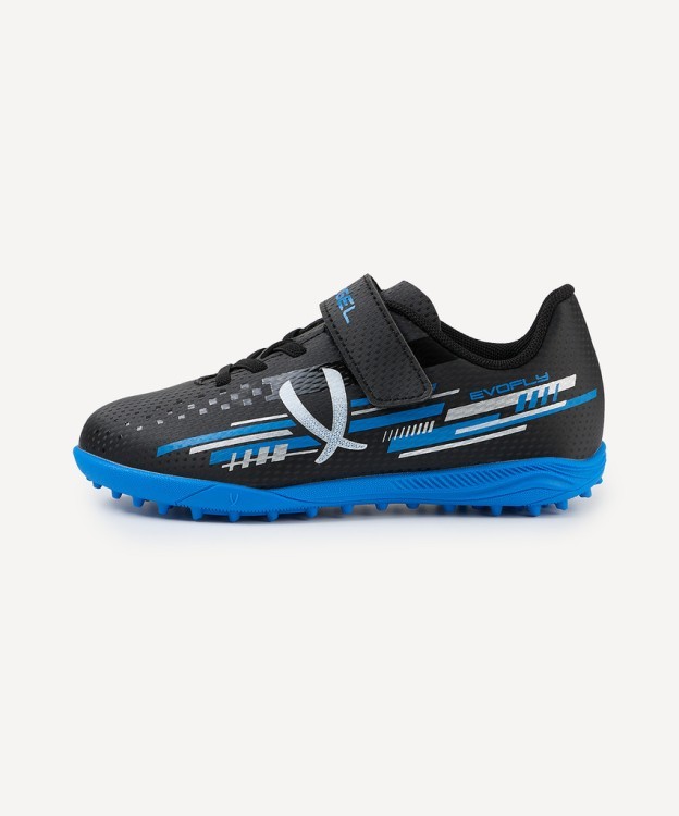 Бутсы многошиповые JÖGEL Evofly TF Talant Black/blue, детский (2118260)