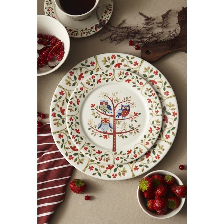 Тарелка owl из коллекции birds of paradise, D21 см (76695)