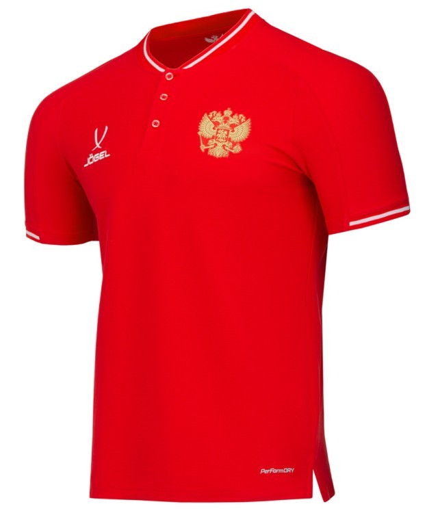 Поло JOGEL NATIONAL PerFormDRY Polo, красный (2110215)