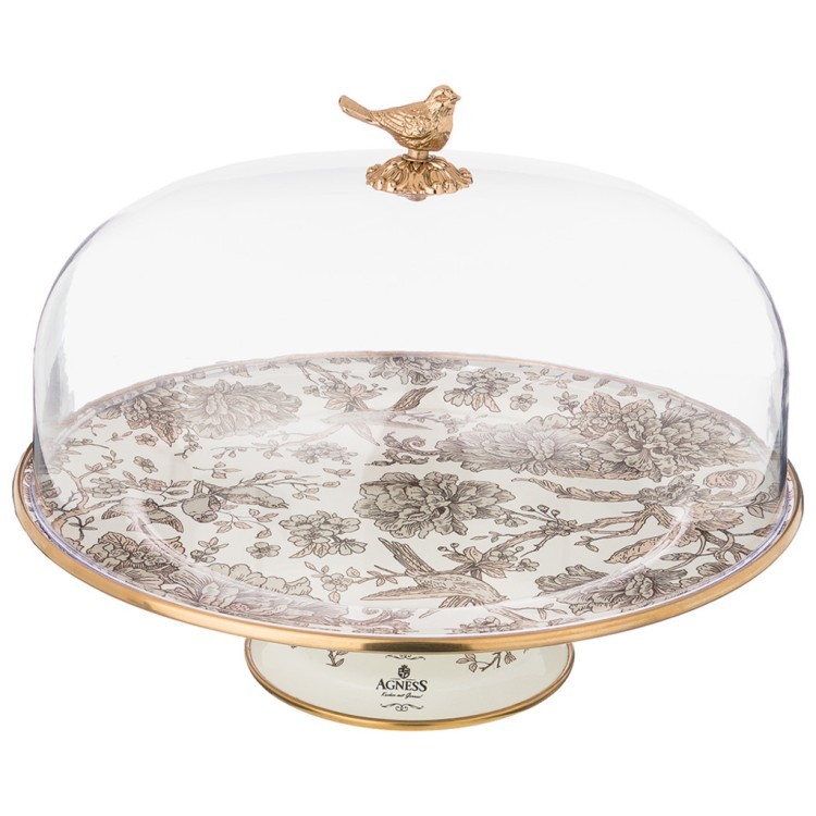 Тортовница lefard с крышкой диа.30см Lefard (950-725)