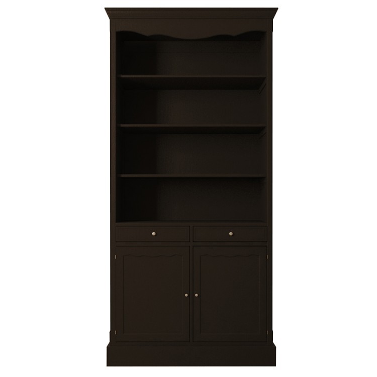 Книжный шкаф Leontina Black  арт ST9330BLK ST9330BLK-ET