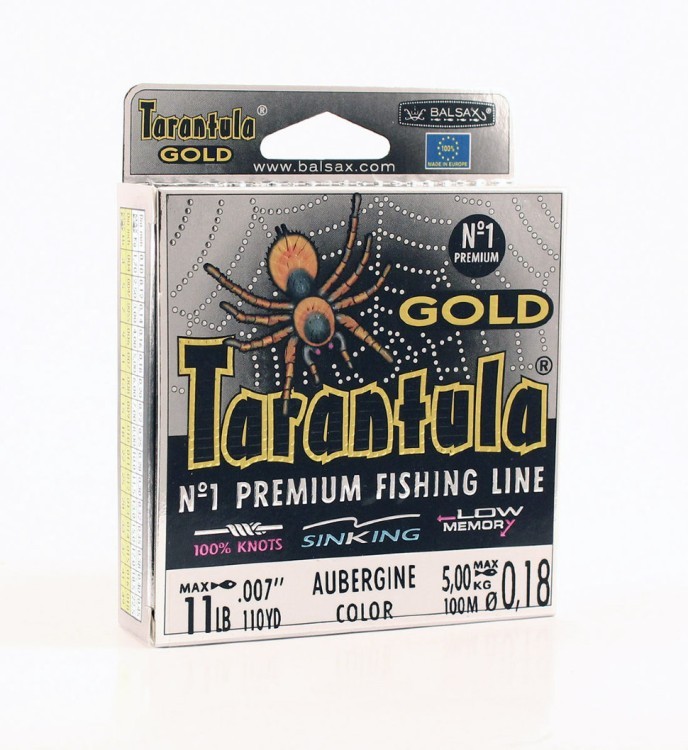 Леска Balsax Tarantula Gold Box 100м 0,18 (5,0кг) (58658)