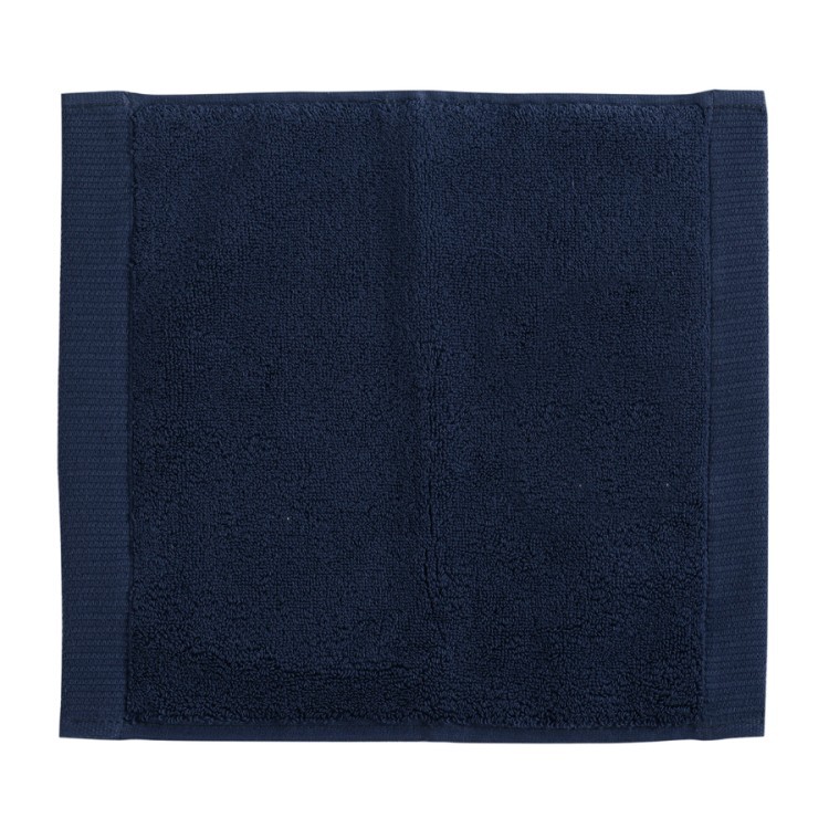 Полотенце для лица темно-синего цвета из коллекции essential, 30х30 см (66954)