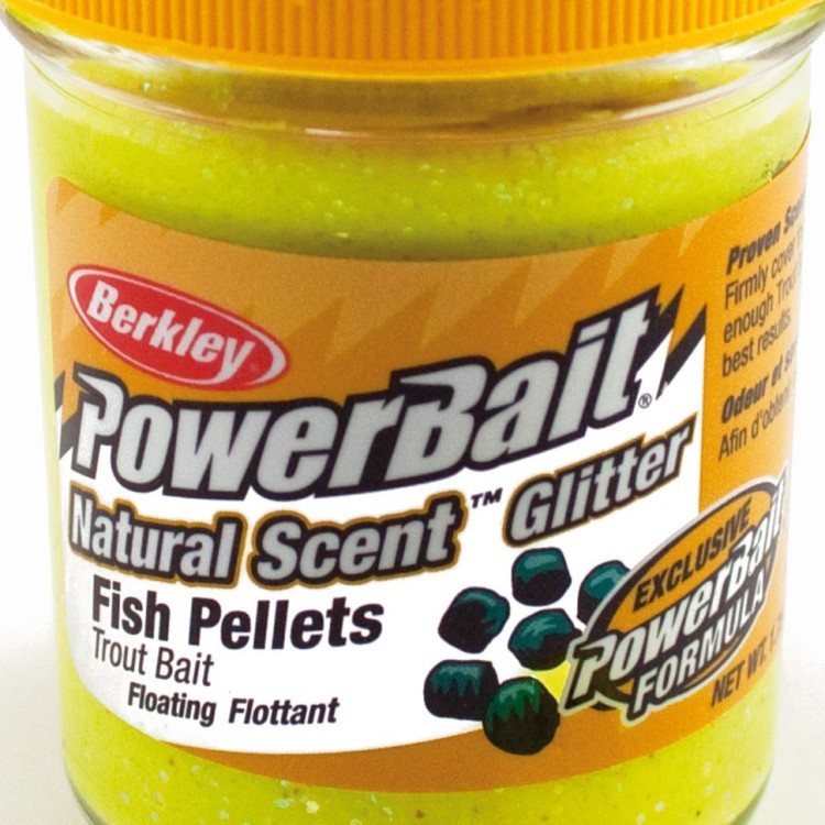 Паста форелевая Berkley 50 г Fish Pellet - Sunshine Yellow (ярко желтый) (61488)