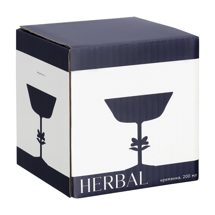 Креманка herbal, 200 мл, прозрачная (78287) Креманка herbal, 200 мл, прозрачная (78287)