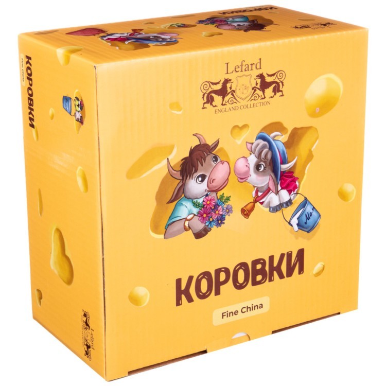 Чайный набор 1пер. "коровки" 2пр. 450мл Lefard (359-686) Чайный набор 1пер. "коровки" 2пр. 450мл Lefard (359-686)