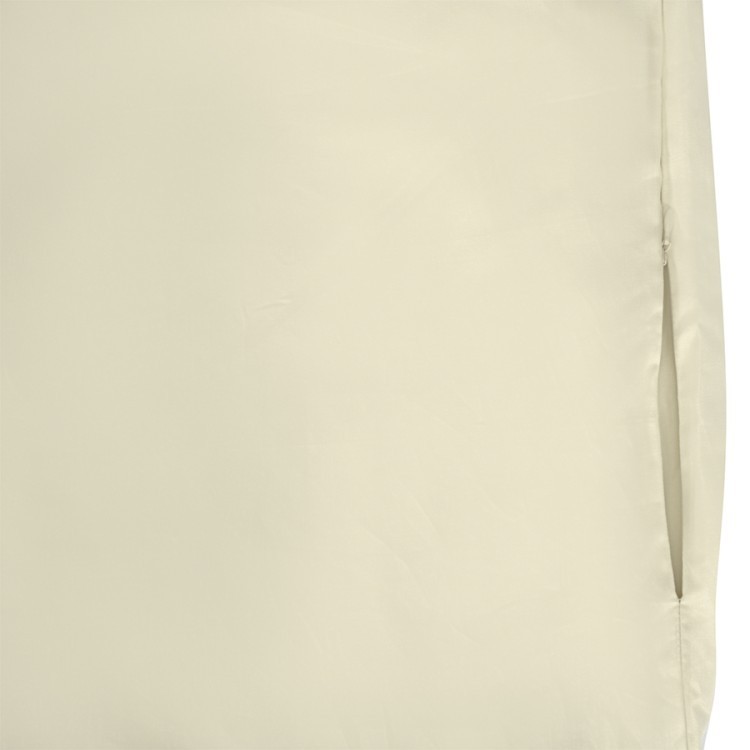 Комплект постельного белья из сатина серо-бежевого цвета с брашинг-эффектом из коллекции essential, 150х200 см (76083)